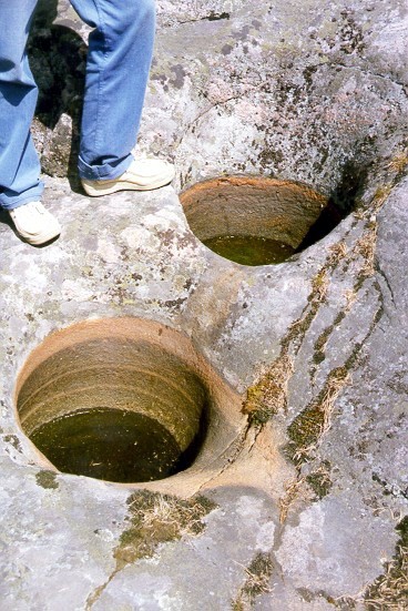 Jättegrytor på Bjurshalsen