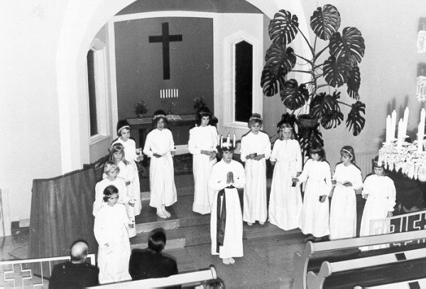 Lucia vid missionshuset