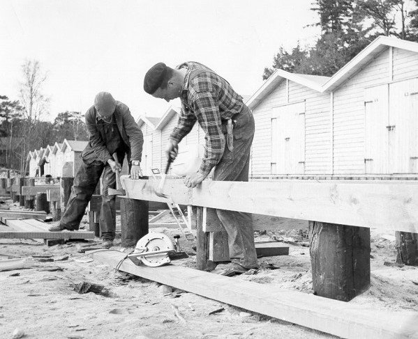 Småbåtshamnen i Sandviken