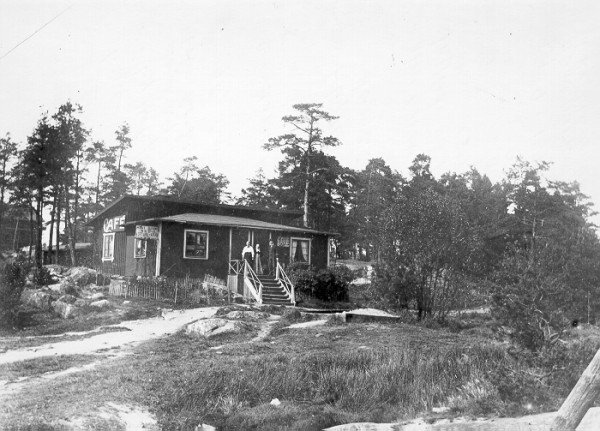 Kafé vid hamnen