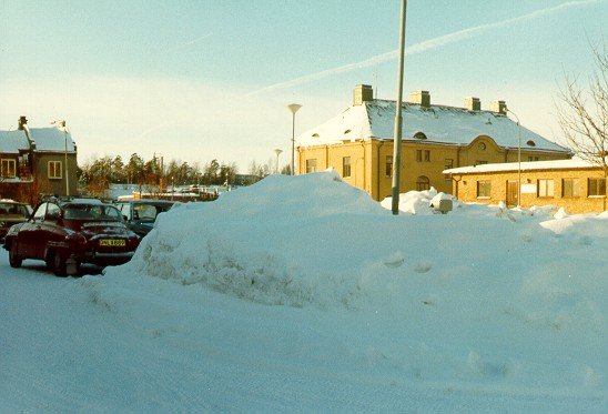 Vårdcentralens parkering