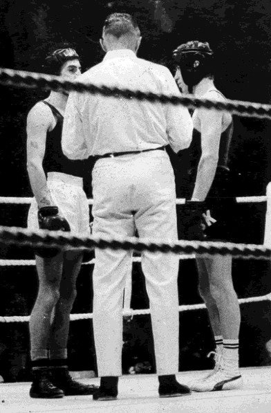 Instruktioner inför boxningsmatchen