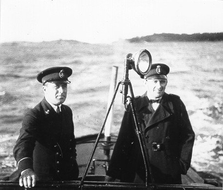 Lotsarna Nils Eriksson och Albert Ahlin