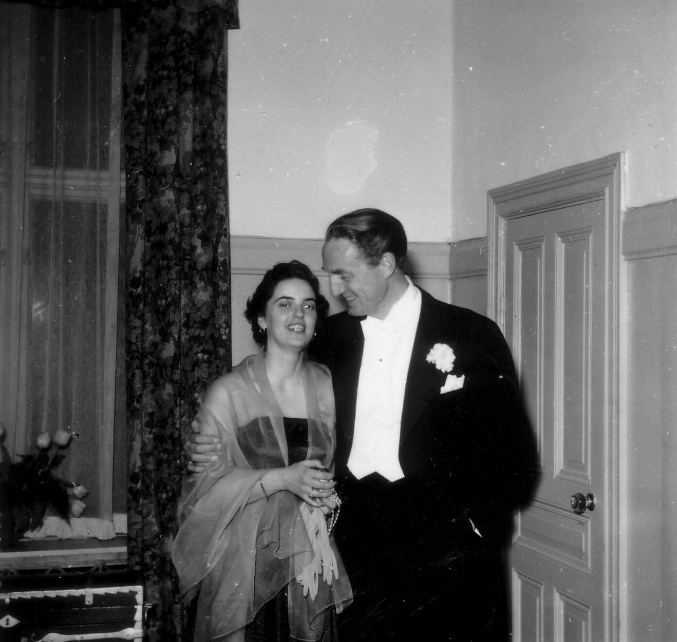 Gerty Sonesson och Percy Tham