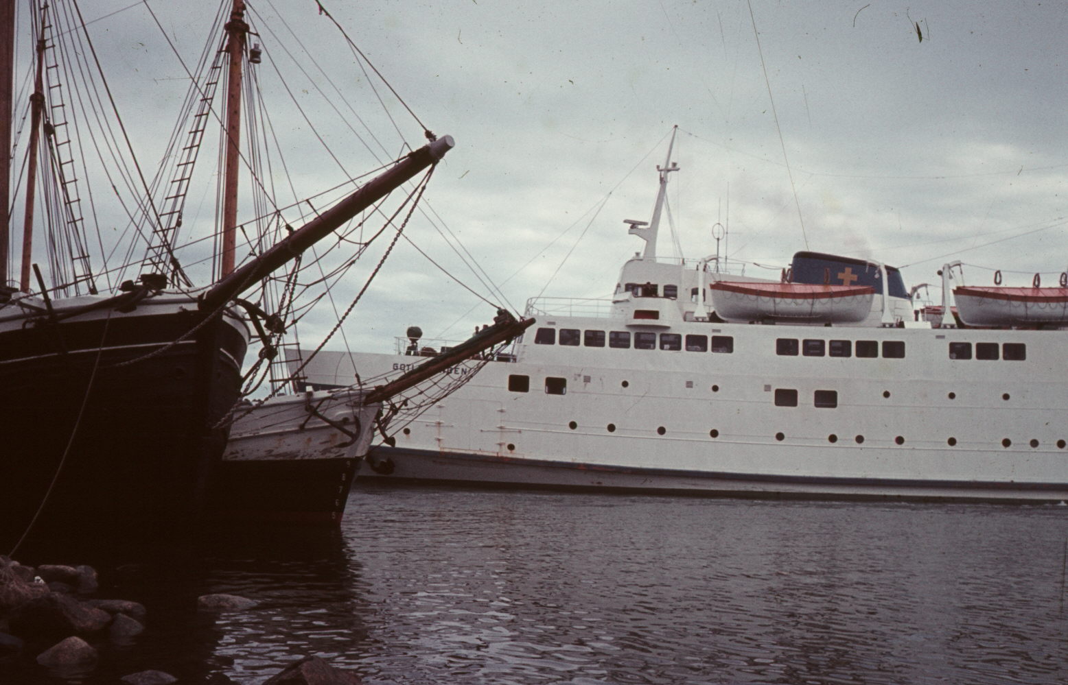 Gotlandsfärjan vid Gamla Oxelösund